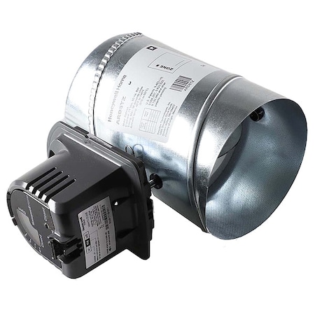 Round Damper, Gr/Rd/Steel, 5 in. Dia. MPN:ARD5TZ