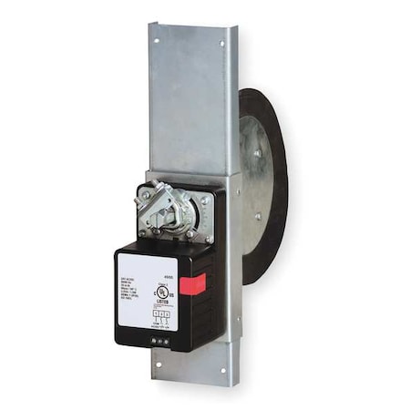 Round Motorized Damper, Retrofit, Dia 8 In MPN:RRD8