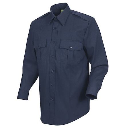 Women's Tactical Shirt, 35% Cotton, 65% Polyester, 2 Pocket(s), Dark Navy, L MPN:HS1165 RG L