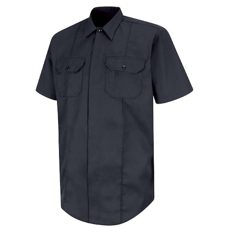 Hs1430 M Ss Dark Nvy Poly/Ctn Shirt MPN:HS1430 SS XL