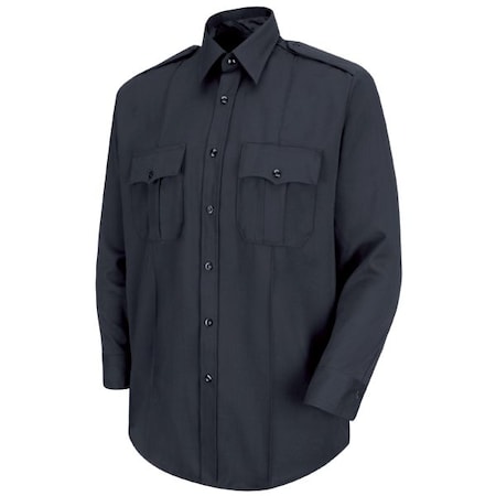 M, Ls Nvy Poly/Wool/Lycra Shirt MPN:HS1445 16532