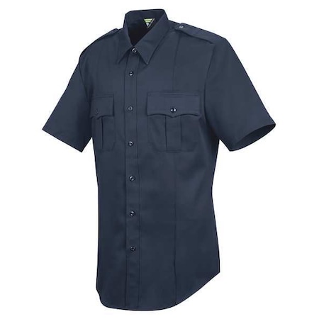 Men's New Generation Stretch Dress Shirt, 74% Polyester/25% Worsted Wool/1% Lycra®, Button Front MPN:HS1446 SS 145