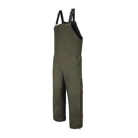 U Bib Overall, 100% Cotton Duck, Earth Green, 3XL Regular MPN:NP3190 RG 3XL