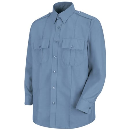 Mns L/S Med Blue Security Shirt MPN:SP36MB M 323
