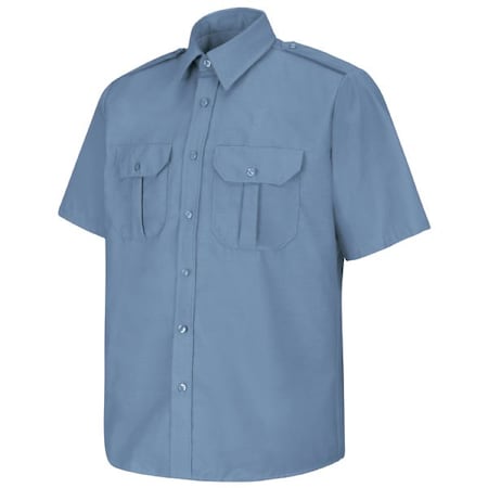 Mens Ss Med Blue Sec Shr Epaulets MPN:SP66MB SSLL