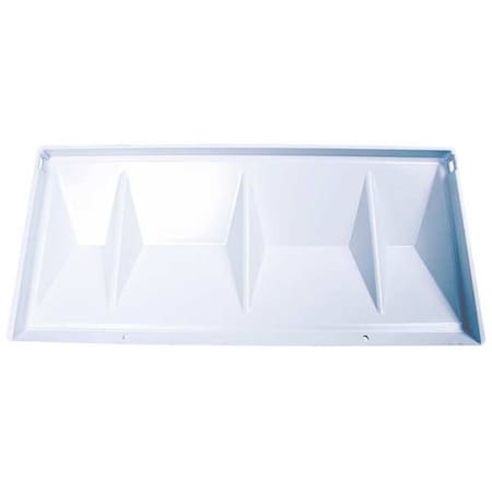Baffle, White, Plastic, 3 in H MPN:104322-01