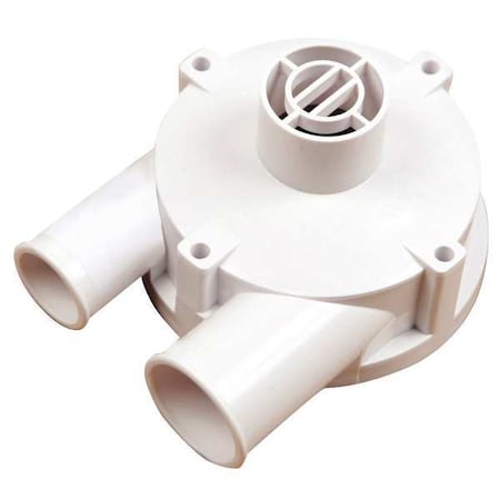 Pump Housing, White, ABS, 2 3/8 in H MPN:213687-01