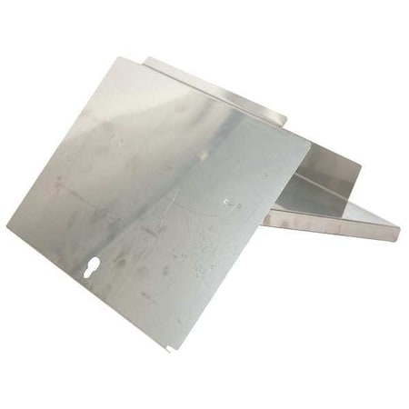 Base Cover, Silver, SS, 8 1/4 in H MPN:321525G01