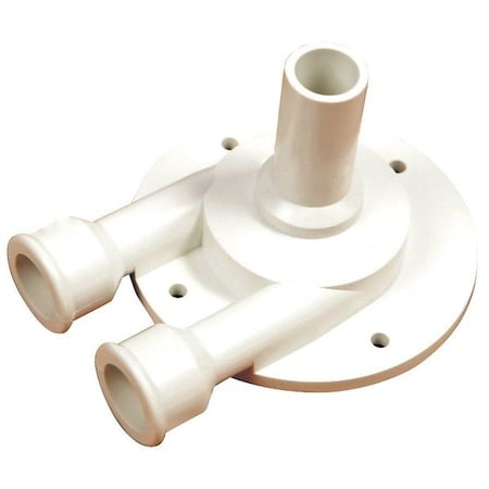Pump Housing, White, ABS, 2 1/2 in H MPN:3A0989-01