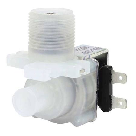 Water Valve, Black; Silver, 2 3/8 in H MPN:3U0111-02