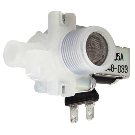 Water Valve, Black; Silver, 2 in H MPN:3U0111-03