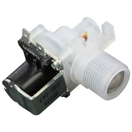 Water Valve, Black; Silver, 2 1/4 in H MPN:3U0150-01