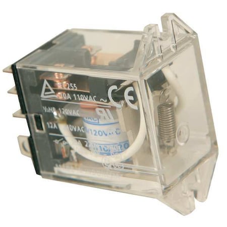 Relay, Black; Clear, 1 1/8 in H MPN:406132-07