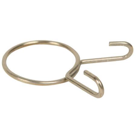 Hose Clamp, Silver, SS, 7/8 in H MPN:427443-09