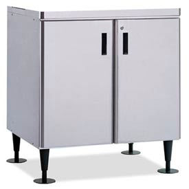 Cabinet Stand For Icemaker/Dispensers SS w/ Locking Doors - For Model #DCM-750 SD-750