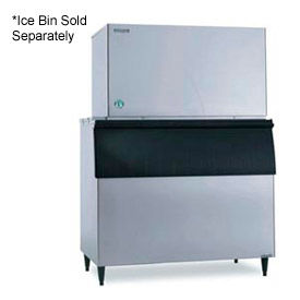 Stackable Crescent Cuber 1 Phase Water Cooled - 1585 lbs. Per Day KM-1601SWJ