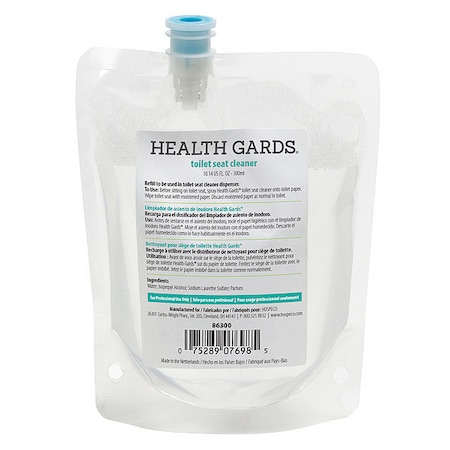 Toilet Seat Cleaner, 300 mL, Refill, PK6 MPN:83600