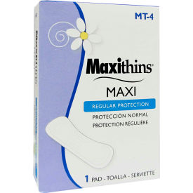 Hospeco Maxithins #4 Maxi Pad Vended Feminine Napkins250/Case - MT-4 MT-4