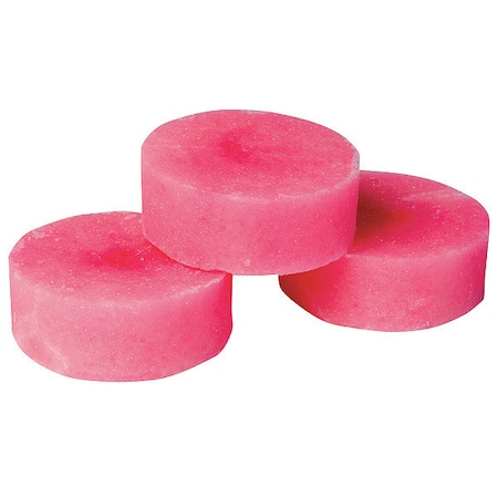Urinal Screen Block, Round, Red, 4 oz, PK12 MPN:04901
