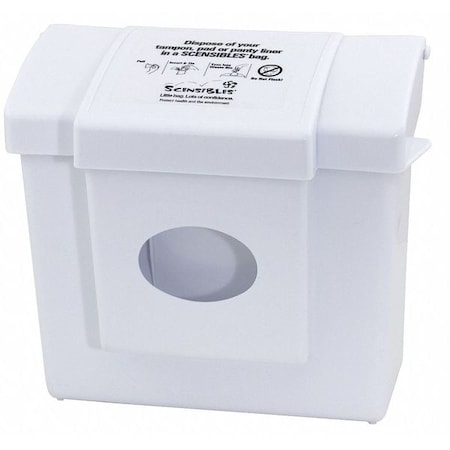 Sanitary Receptacle and Liner, 9-3/4