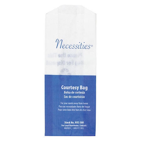 Sanitary Napkin Bags, 7-3/4