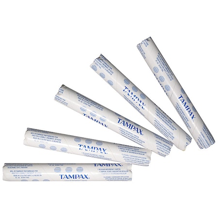 Tampon, 5 in L, Reg, PK500 MPN:T500