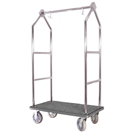 Contemporary Bellmans Cart, SS Finish MPN:BCF105SS