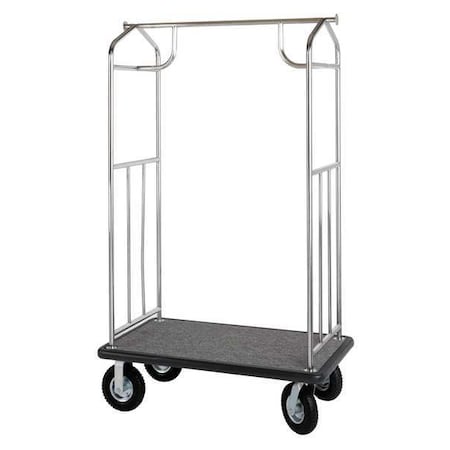 Bellmans Cart, SS, 42 x 24 x 71 In MPN:XDBCSS-8