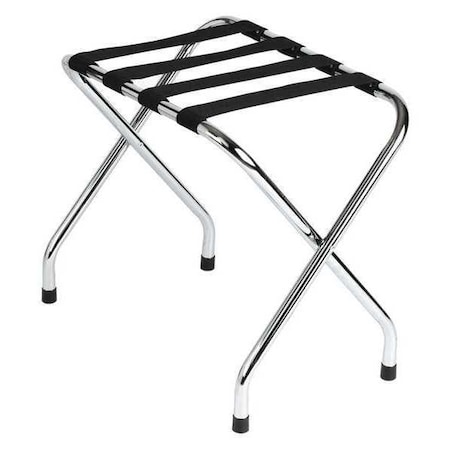 Luggage Rack, Metal, Chrome Finish MPN:LRCHR