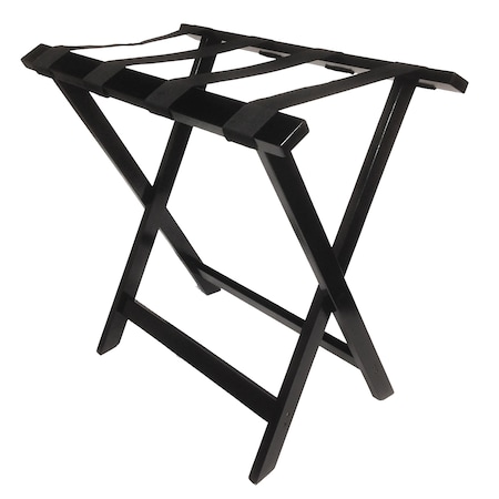 Tall Wood Luggage Rack, Espresso MPN:LRWSTD-ESP