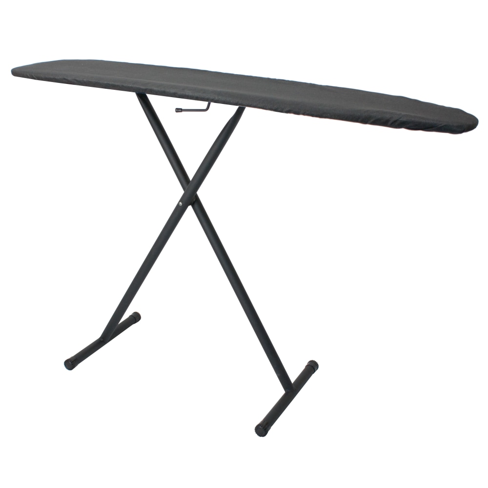 Hospitality 1 Source Ironing Boards, Basic, 36inH x 14inW x 53inD, Charcoal Cover/Black Frame, Pack Of 4 Boards MPN:IBTBCDSF21