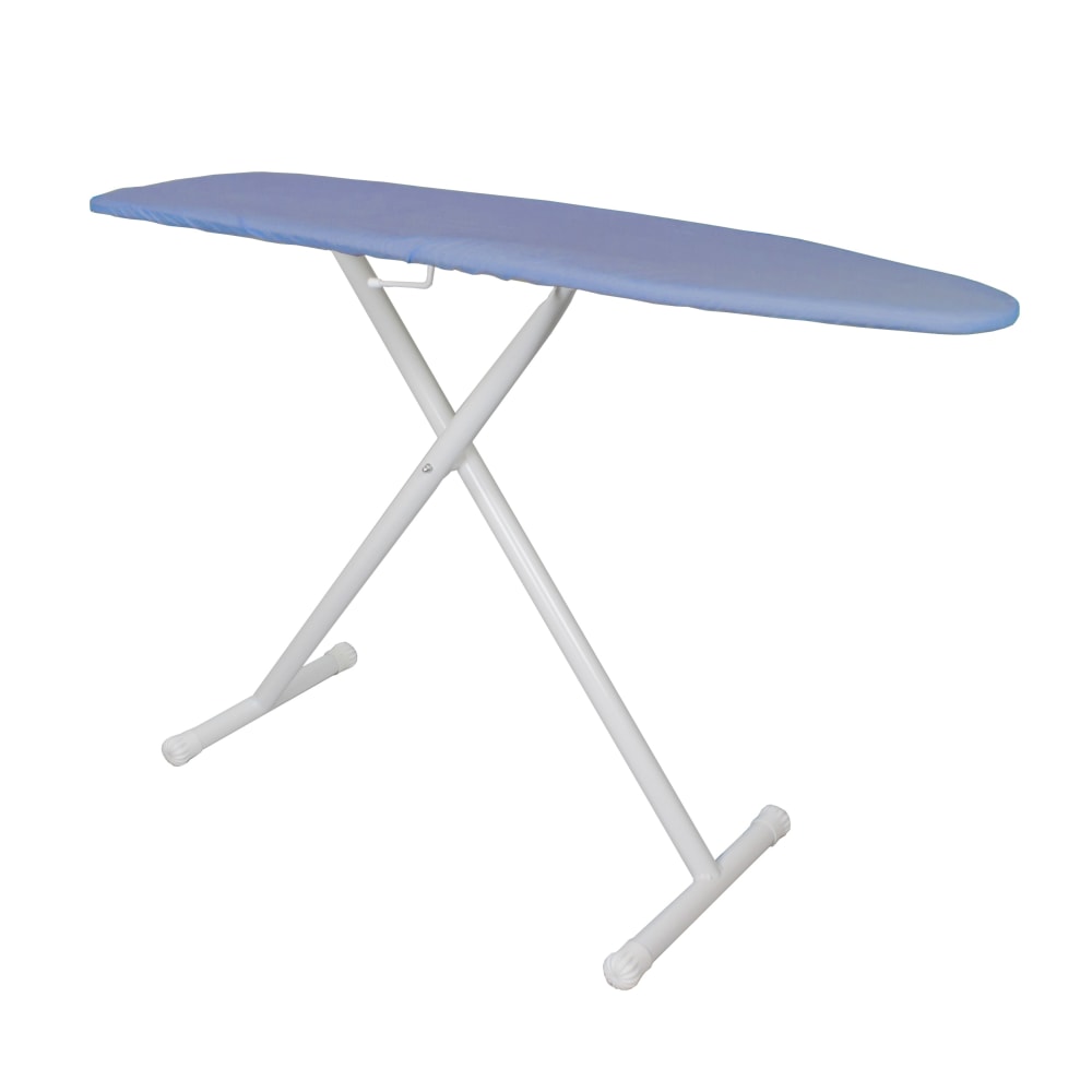 Hospitality 1 Source Ironing Boards, Premier, 36inH x 14inW x 53inD, Blue Cover/White Frame, Pack Of 4 Boards MPN:IHBCDSF02