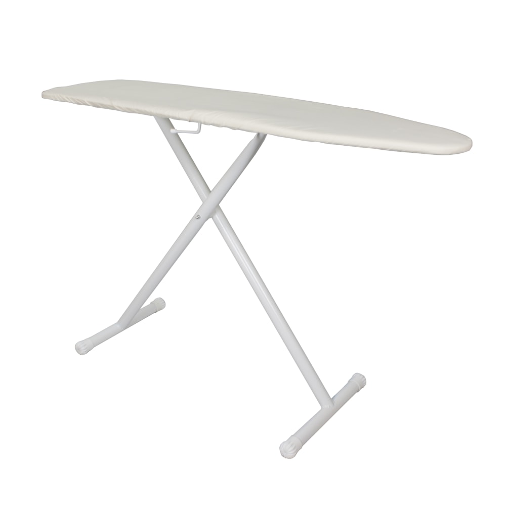 Hospitality 1 Source Ironing Boards, Premier, 36inH x 14inW x 53inD, Light Khaki Cover/White Frame, Pack Of 4 Boards MPN:IHBCDSF11