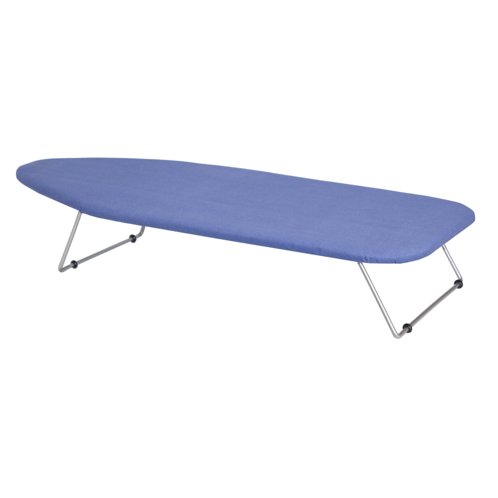 Hospitality 1 Source Ironing Boards, Table Top, 6inH x 12-1/2inW x 30inD, Blue Cover/White Frame, Pack Of 6 Boards MPN:PV122101