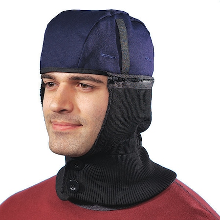Knit Cap, Blue/Black MPN:LZ620