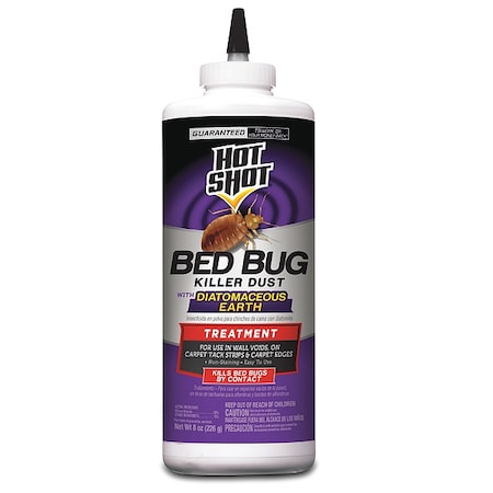 Bed Bug Killer, 8 oz., Powder MPN:HG-96446