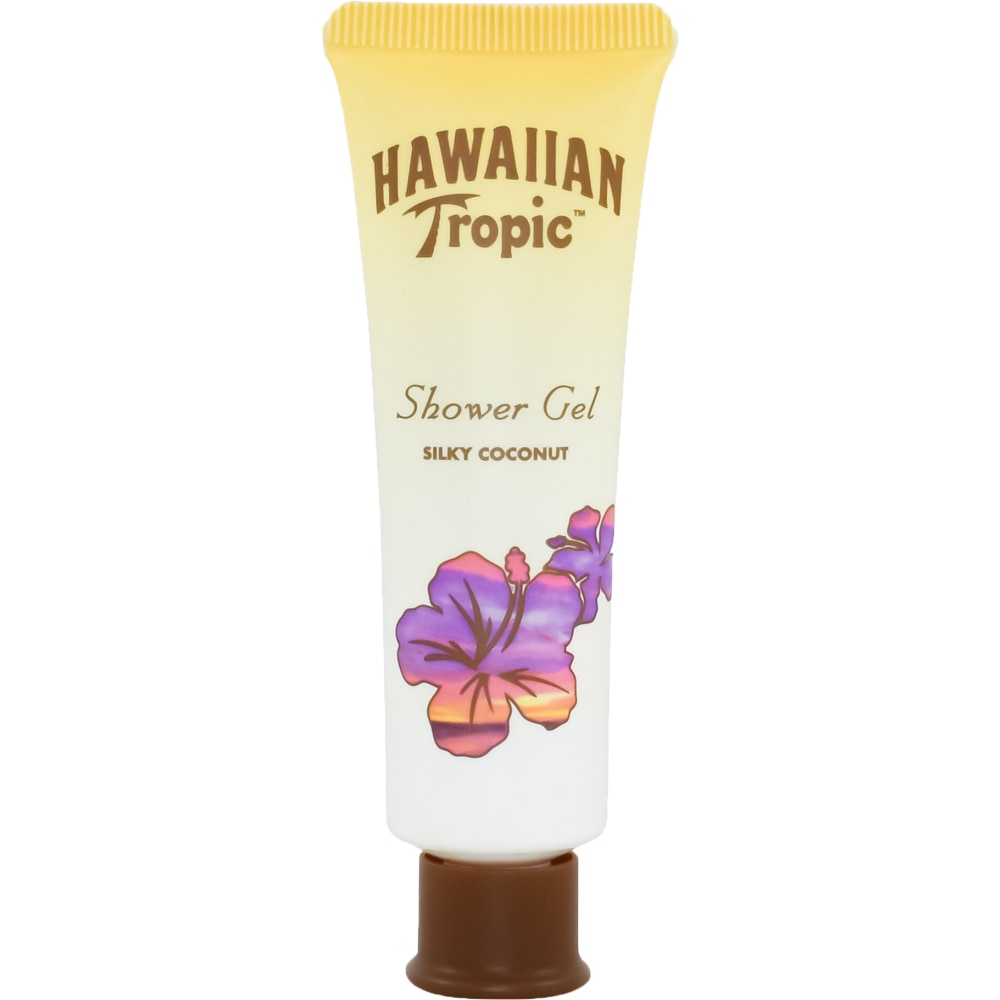 Hotel Emporium Hawaiian Tropic Shower Gel, Silky Coconut, 1 Oz, Pack Of 144 Tubes MPN:HWT-BW-30ML-SCREW