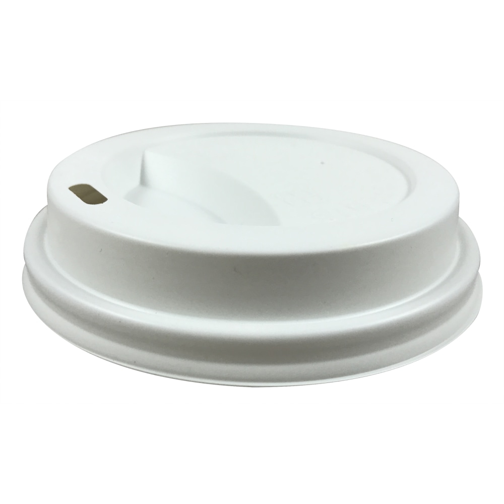 Generic Paper Cups Disposable Cup Lids, Double-Wall, 8 Oz, White, Case Of 1, 000 MPN:8DBLCUPLID