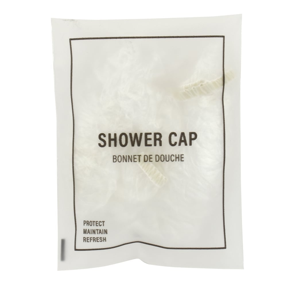 Hotel Emporium Shower Caps, Clear, Case Of 500 Caps MPN:GENA-SC