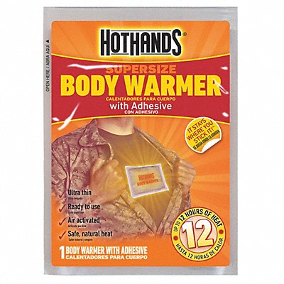 Body Warmer 5 in x 3-3/4 in MPN:HH1ADHPDQ240E