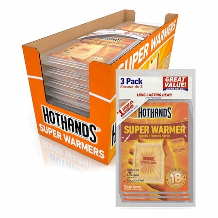 Body Warmer, Up to 18 hr, Air-Activated, 140 Degrees F Avg. Temp., 12 PK MPN:H163770