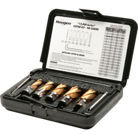 Hougen® 12000-Series TiN Coated Annular Cutter Kit 11/16 1-1/16