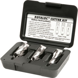 Hougen® RotaLoc™ Frame Drill Annular Cutter Kit 1/2 5/8 3/4
