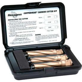Hougen® Copperhead™ Carbide Cutter Kit 9/16 11/16 13/16