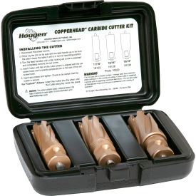 Hougen® Copperhead™ Carbide Cutter Kit 11/16 13/16 15/16