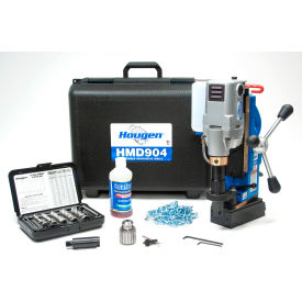 Hougen® HMD904 Magnetic Drill with Swivel Fabricator's Kit Fractional 1 Speed 115V 904109