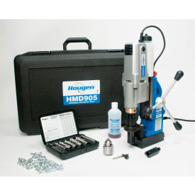 Hougen® HMD905 Magnetic Drill with Fabricator's Kit Fractional 2 Speed 115V 905105