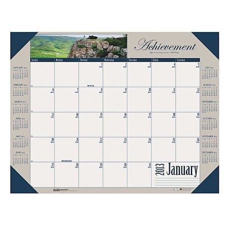 Earthscapes Monthly Desk Pad Calendar, Motivational Photos, 22 x 17, 12-Month (Jan-Dec): 2025 MPN:HOD175