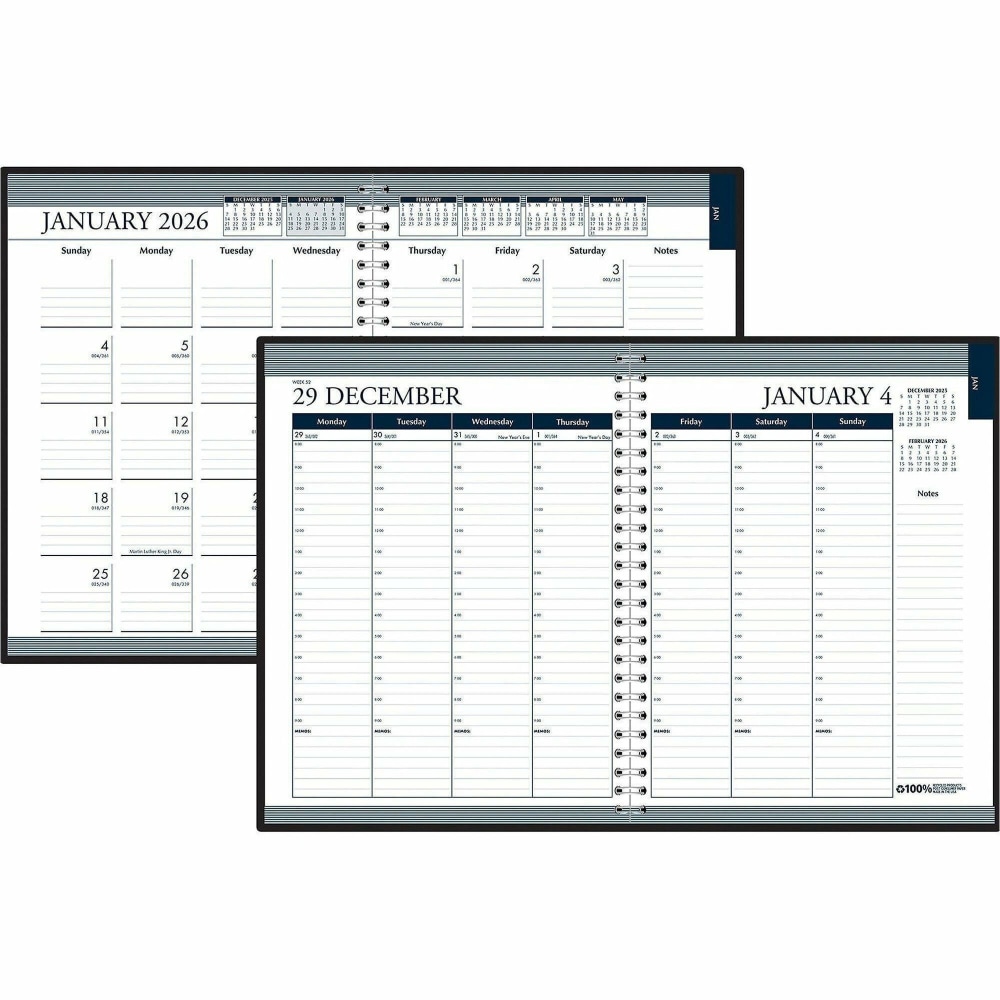 House of Doolittle Weekly/Monthly Tabbed Appointment Book MPN:28302