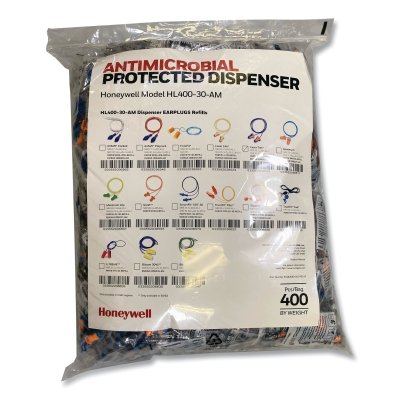 HL400 Refill Corded Earplugs Lt 5 Bgs of 400 Pr MPN:LT-30-REFILL